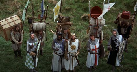 Monty python and the holy grail spell scene